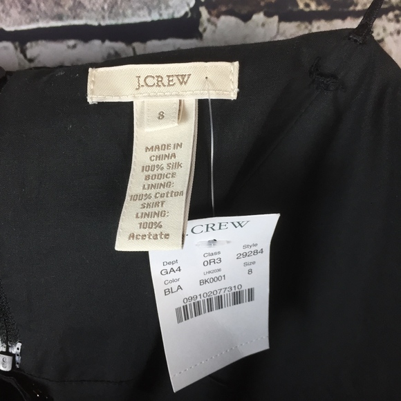 (NWT) J Crew Selma Dress in Silk Taffeta (#29284) - Picture 4 of 6